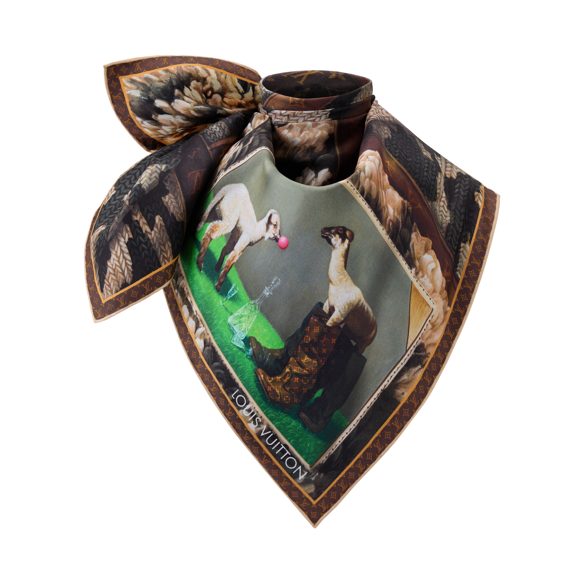 Jacket Close Up Square 90 S00 - Women - Accessories | LOUIS VUITTON ®